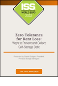 Zero Tolerance for Rent Loss: Ways to Prevent and Collect Self-Storage Debt